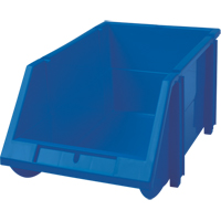 Bac empilable & &agrave; suspendre, 5-7/8" la, 4-11/16" h x 9-13/16" p, Bleu Trail Hammer and Bolt