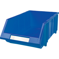 Bac empilable & &agrave; suspendre, 11-13/16" la, 7" h x 17-11/16" p, Bleu Trail Hammer and Bolt