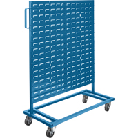 Supports mobiles pour contenants - &agrave; un c&ocirc;t&eacute;, &agrave; un c&ocirc;t&eacute;, 36" la x 16" p x 46-1/2" h Trail Hammer and Bolt