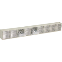 Syst&egrave;me de casiers modulaires Tip-Out, 23-5/8" la x 2-1/2" p x 3-1/8" h, 9 tiroirs Trail Hammer and Bolt