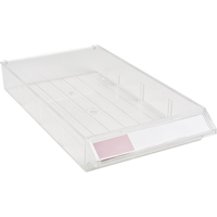 Tiroir de rechange pour armoires de pi&egrave;ces KPC-300, Plastique, 5-3/8" la x 9-13/16" p, 1-3/5" h, Transparent Trail Hammer and Bolt