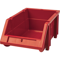 Bac empilable & &agrave; suspendre, 4-13/16" la, 3-3/16" h x 7-1/8" p, Rouge Trail Hammer and Bolt