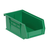 Bacs ultra empilable & suspendable, 4-1/8" la, 3" h x 7-3/8" p, Vert Trail Hammer and Bolt