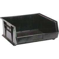 Environmentally Friendly Recycled Bin, 11" W x 5" H x 10-7/8" D, Black Trail Hammer and Bolt