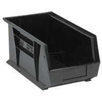 Bacs ultra empilable & suspendable, 8-1/4" la, 7" h x 14-3/4" p, Noir Trail Hammer and Bolt