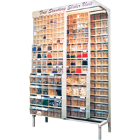 SYST&egrave;ME COULISSANT A/56BACS16"PX74"HX48"LA, 48" la x 18" p x 77" h, 56 bacs Trail Hammer and Bolt