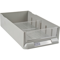 Tiroir de rechange pour armoires de pi&egrave;ces KPC-100, Plastique, 6-3/8" la x 11-3/10" p, 2-11/16" h, Gris Trail Hammer and Bolt