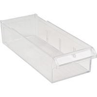 Tiroir de rechange pour armoires de pi&egrave;ces KPC-500, Plastique, 3-1/2" la x 8-5/8 p, 2-7/10" h, Transparent Trail Hammer and Bolt
