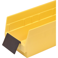 Shelf Bins - Extended Label Holders Trail Hammer and Bolt