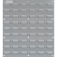 Panneau perfor&eacute; en m&eacute;tal pour bacs, 16 bacs, 18" la x 1/8" p x 19" h Trail Hammer and Bolt