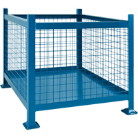 Contenants de vrac empilables, 40,5" la x 48,5" p x 30" h, Capacit&eacute; de 3000 lb Trail Hammer and Bolt