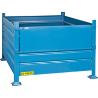 Contenants de vrac empilables, 30" ha x 34,5" la x 40,5" p, Capacit&eacute; de 4500 lb Trail Hammer and Bolt