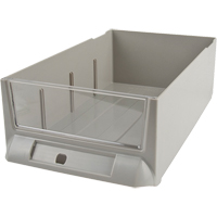 Tiroir de rechange pour armoires de pi&egrave;ces KPC-200, Plastique, 5-3/8" la x 9-13/16" p, 3-3/10" h, Gris Trail Hammer and Bolt