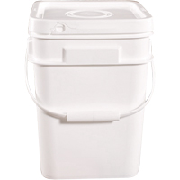 Seau carr&eacute;, Plastique, 4 gal. Trail Hammer and Bolt