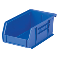 Bac empilable & &agrave; suspendre, 4-1/8" la, 3" h x 7-3/8" p, Bleu Trail Hammer and Bolt