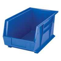Bac empilable & &agrave; suspendre, 8-1/4" la, 7" h x 14-3/4" p, Bleu Trail Hammer and Bolt
