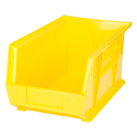 Bac empilable & &agrave; suspendre, 8-1/4" la, 7" h x 14-3/4" p, Jaune Trail Hammer and Bolt