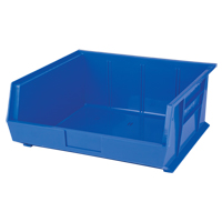 Bac empilable & &agrave; suspendre, 16-1/2" la, 7" h x 14-3/4" p, Bleu Trail Hammer and Bolt