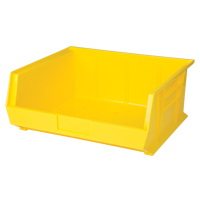 Stack & Hang Bin, 16-1/2" W x 7" H x 14-3/4" D, Yellow Trail Hammer and Bolt