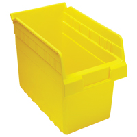 Bacs pour &eacute;tag&egrave;re Store-Max, 6-5/8" la x 8" H x 11-5/8" p, Jaune, Capacit&eacute; 44 lb Trail Hammer and Bolt