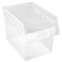 Bacs pour &eacute;tag&egrave;re Store-Max, 8-3/8" la x 8" H x 11-5/8" p, Transparent, Capacit&eacute; 44 lb Trail Hammer and Bolt