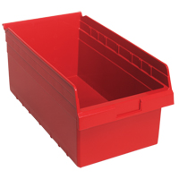 Bacs pour &eacute;tag&egrave;re Store-Max, 11-1/8" la x 8" H x 17-7/8" p, Rouge, Capacit&eacute; 56 lb Trail Hammer and Bolt
