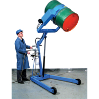 Hydra-Lift Drum Handlers, 55 US gal. (45 Imperial Gal.) Capacity Trail Hammer and Bolt