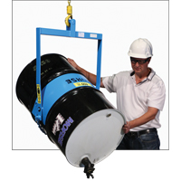 Leveurs de baril - Inclinaison manuelle, Baril de 55 gal. US (45 gal. imp.), Capacit&eacute; 800 lb/363 kg Trail Hammer and Bolt