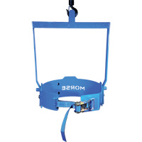 Ensemble de l&egrave;ve-baril manuel inclinable, Baril de 55 gal. US (45 gal. imp.), Capacit&eacute; 800 lb/363 kg Trail Hammer and Bolt