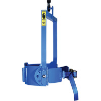 Ensemble de l&egrave;ve-baril manuel inclinable, Baril de 55 gal. US (45 gal. imp.), Capacit&eacute; 800 lb/363 kg Trail Hammer and Bolt