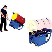Portable Rotators, 55 US gal. (45 Imperial Gal.) Capacity, Fixed Speed, 0.5 HP Trail Hammer and Bolt