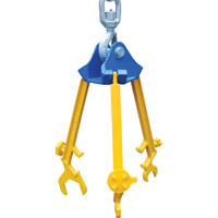 Multi-Purpose Overhead Drum Lifter with Wrenches, 30 - 55 US Gal. (25 - 45 Imperial Gal.), 800 lbs./362 kg. Cap. Trail Hammer and Bolt