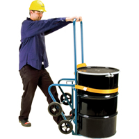 All-In-One Drum Trucks, Steel Construction, 25 - 55 US Gal. (20 - 45 Imperial Gal.) Trail Hammer and Bolt
