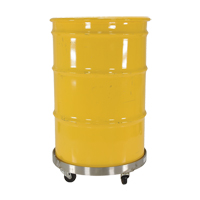 Chariots pour barils, Acier inoxydable, Capacit&eacute;e 800 lb, Diam&egrave;tre 23-1/4", Roue en Caoutchouc Trail Hammer and Bolt