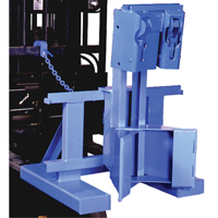 MORSPEED 1500 Forklift Drum Handler, For 55 US gal. (45 Imperial Gal.) Trail Hammer and Bolt