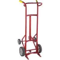 15BT Deluxe Drum Hand Truck, Steel Construction, 30 - 55 US Gal. (25 - 45 Imperial Gal.) Trail Hammer and Bolt
