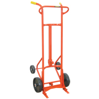 15BTW Deluxe Series Drum Truck , Steel Construction, 30 - 55 US Gal. (25 - 45 Imperial Gal.) Trail Hammer and Bolt