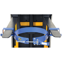 Tilting Drum Ring, 55 US gal. (45 Imperial Gal.) Drum Size, 1200 lbs./544 kg Cap. Trail Hammer and Bolt
