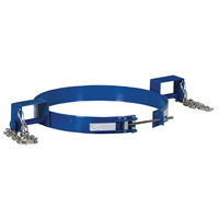 Tilting Drum Ring, 55 US gal. (45 Imperial Gal.) Drum Size, 1200 lbs./544 kg Cap. Trail Hammer and Bolt