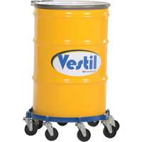 Chariot pour baril octogonal, Acier, Capacit&eacute;e 2000 lb, Diam&egrave;tre 27-1/16", Roue en Fonte Trail Hammer and Bolt
