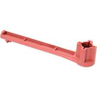 Cl&eacute; pour bouchon-&eacute;crou sp&eacute;cialis&eacute;e &agrave; un seul c&ocirc;t&eacute;, Ouverture de 1-1/4", Poign&eacute;e 8", Nylon anti&eacute;tincelles Trail Hammer and Bolt