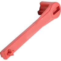 Cl&eacute; pour bouchon-&eacute;crou sp&eacute;cialis&eacute;e &agrave; un seul c&ocirc;t&eacute;, Ouverture de 1-1/4", Poign&eacute;e 8", Nylon anti&eacute;tincelles Trail Hammer and Bolt