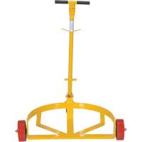 Lo-Profile Drum Caddy, Steel Construction, 30 US Gal. (24.9 Imperial Gal.)/5 US Gal. (4.1 Imperial Gal.)/55 US Gal. (45.8 Imperial Gal.) Trail Hammer and Bolt