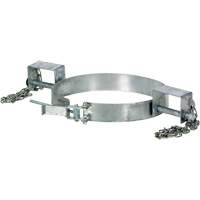 Tilting Drum Ring, 30 US Gal. (24.98 Imperial Gal.) Drum Size, 1200 lbs./544 kg Cap. Trail Hammer and Bolt