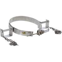 Tilting Drum Ring, 30 US Gal. (24.98 Imperial Gal.) Drum Size, 1200 lbs./544 kg Cap. Trail Hammer and Bolt