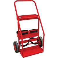 Chariot de prevention d'incendie pour travaux &agrave; chaud, Roues Semi-pneumatique, Base de 17,75" la x 8,9" lo, 100 lb Trail Hammer and Bolt