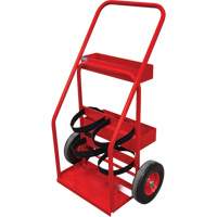 Chariot de prevention d'incendie pour travaux &agrave; chaud, Roues Semi-pneumatique, Base de 17,75" la x 8,9" lo, 100 lb Trail Hammer and Bolt
