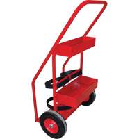 Chariot de prevention d'incendie pour travaux &agrave; chaud, Roues Semi-pneumatique, Base de 17,75" la x 8,9" lo, 100 lb Trail Hammer and Bolt