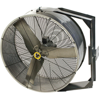 Direct Drive 4-in-1&reg; Drum Fan, Industrial, 3 Speed, 30" Diameter Trail Hammer and Bolt