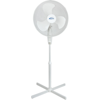 Ventilateur oscillant sur socle, Commercial, 3 Vitesses, Diam&egrave;tre de 18" Trail Hammer and Bolt